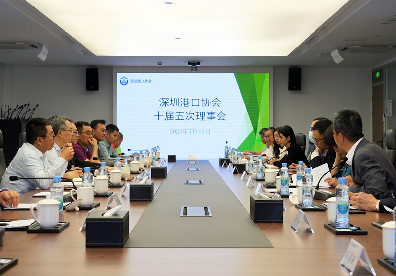 协会十届五次理事会会议现场
